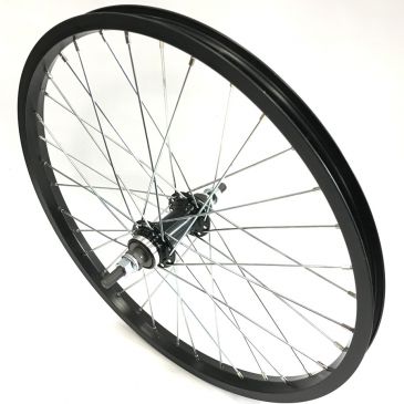 ROUE ARRIERE BMX GENERIQUE 48 RAYONS AXE 14MM