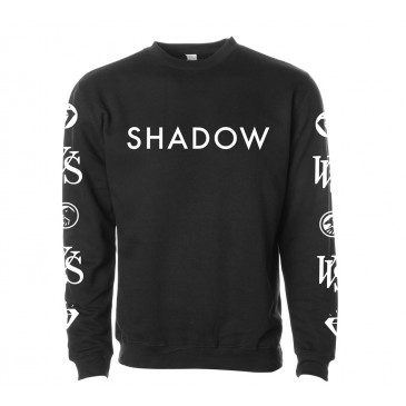 SWEAT SHADOW CREW VVS BLACK