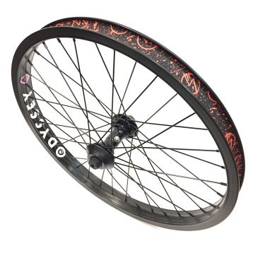 ROUE AVANT BMX CUSTOM SHADOW SYMBOL X QUADRAN