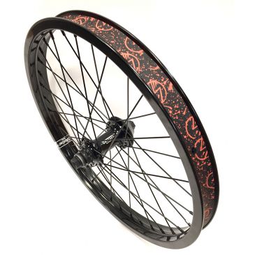 ROUE ARRIERE BMX CUSTOM FREECOASTER SHADOW RAPTOR X ECLAT TRIPPIN XL (LHD)