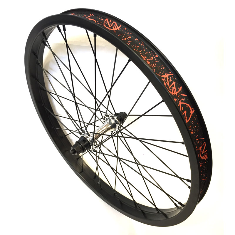chrome bmx rims