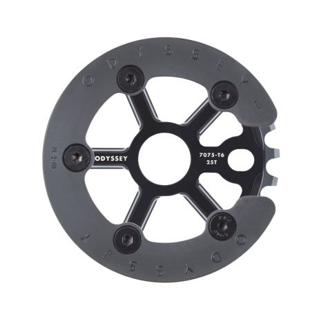 BMX SPROCKET ODYSSEY HALFBASH GUARD BLACK