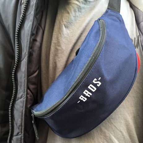 BROS HIP PACK NAVY V2