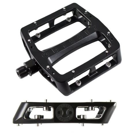 PEDALES BMX ODYSSEY GRANDSTAND ALU V2 BLACK