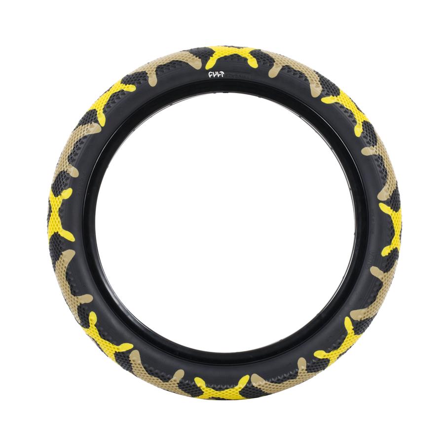 BMX TIRE CULT VANS YELLOW CAMO - Bros 