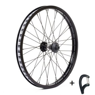 FRONT BMX WHEEL CULT CREW V2 BLACK