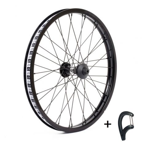 FRONT BMX WHEEL CULT CREW V2 BLACK