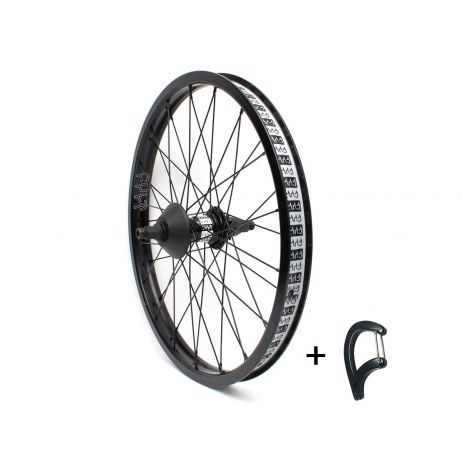 REAR BMX WHEEL CULT CREW CASSETTE V2 BLACK