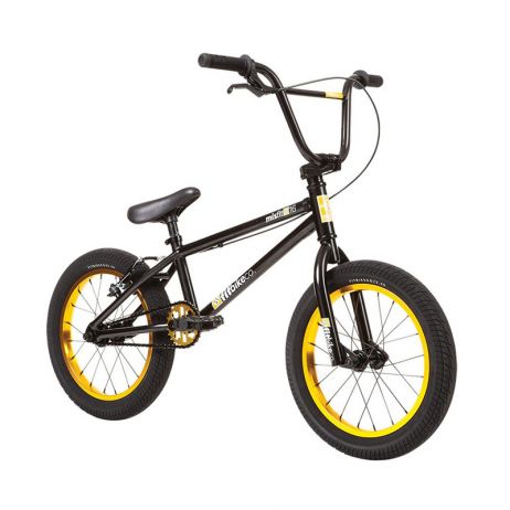 black and gold mongoose bmx bike