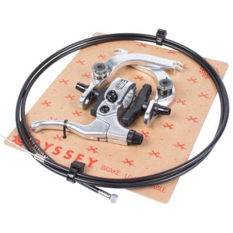 KIT DE FREINS ODYSSEY EVO 2,5 POLISH (LEVIER + ETRIER + CABLE)