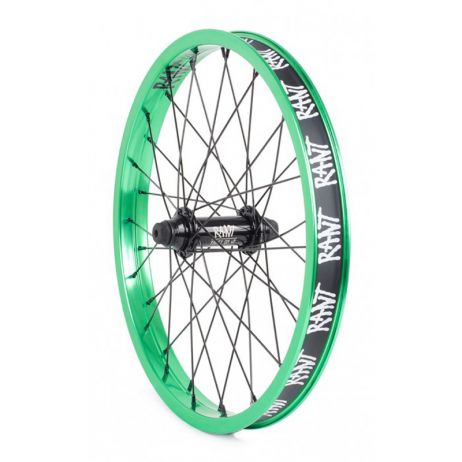 FRONT BMX WHEEL 18" RANT PARTY ON V2 REAL TEAL