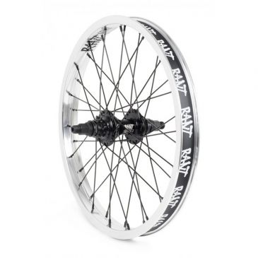 ROUE ARRIERE 18" RANT PARTY ON V2 CASSETTE SILVER