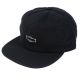 ODYSSEY HAT 6 PANELS SKEW UNSTRUCTURED BLACK