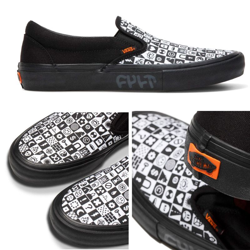 vans x cult slip on pro