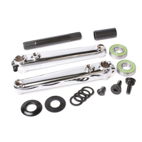 BMX CRANKS SUNDAY SAKER V2 CHROME + BEARINGS