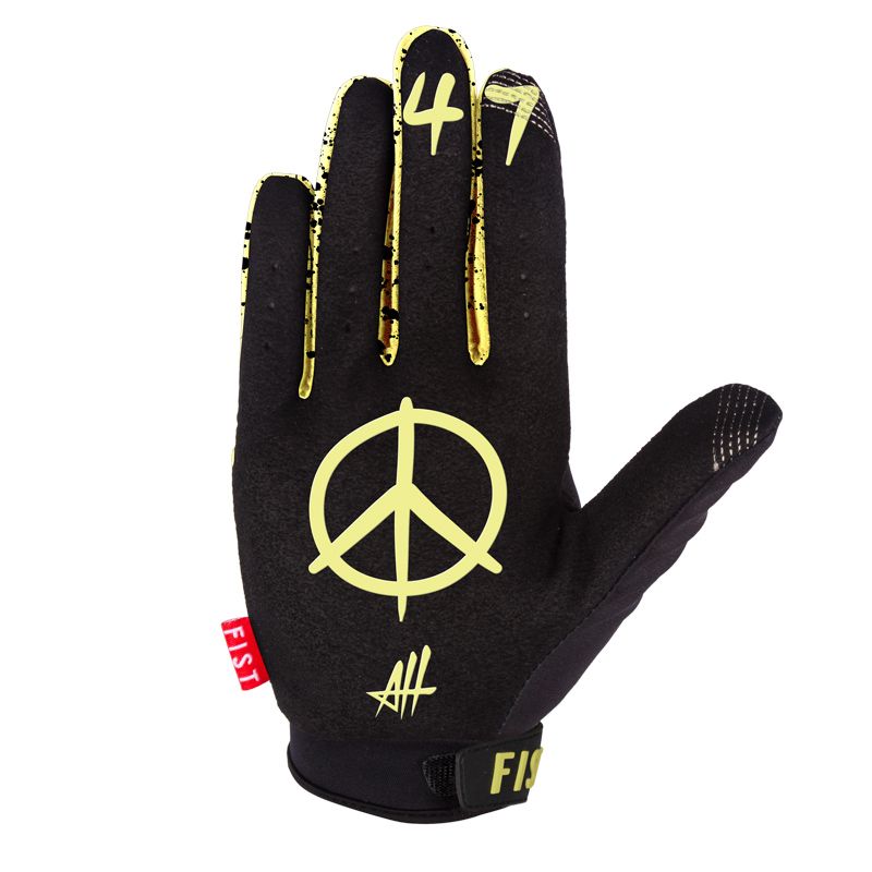 BMX GLOVES FIST SPLATTER ALEX HIAM BROS BIKE STORE