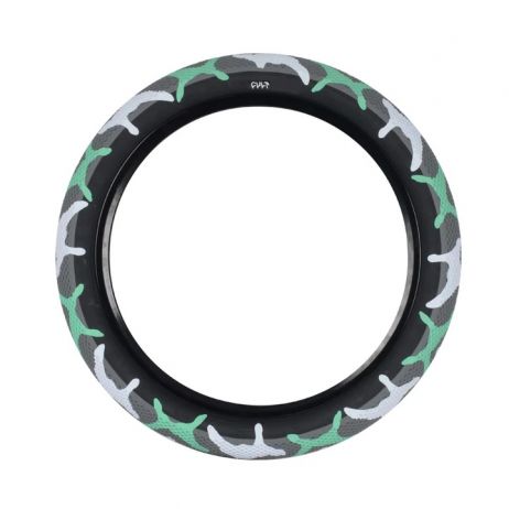 BMX TIRE 26'' CULT VANS TEAL CAMO