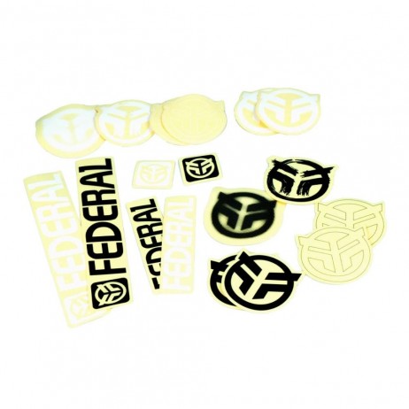 FEDERAL STICKERS PACK X18