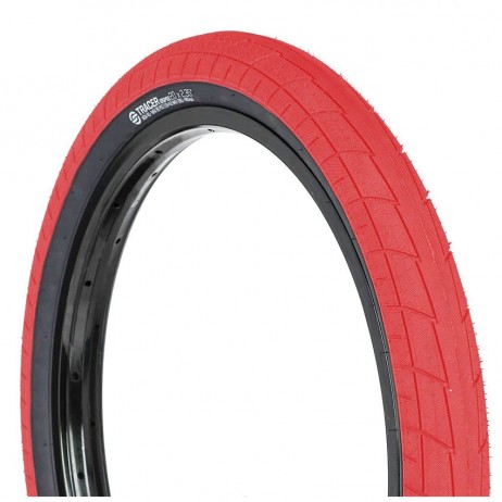 BMX TIRE SALT TRACER RED