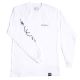 TEE SHIRT L/S FEDERAL PERRIN WHITE