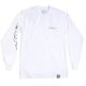 TEE SHIRT L/S FEDERAL PERRIN WHITE