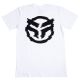 T-SHIRT FEDERAL GLITCHED WHITE