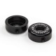 EMBOUTS DE POIGNEES BMX WTP DROPS BARCAPS BLACK