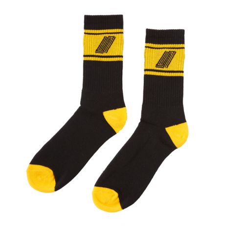 UNITED REBORN SOCKS - BLACK/ORANGE