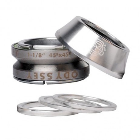 BMX HEADSET ODYSSEY CONICAL CHROME