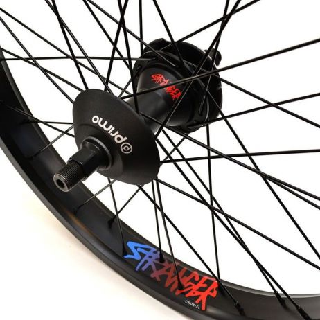 Roue STRANGER Crux V2 XL cassette BLACK AVEC GUARDS