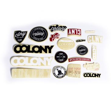 KIT STICKERS COLONY BMX