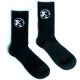 ANIMAL CREW SOCKS BLACK/RED