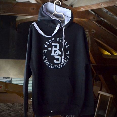 BROS HOODIES BS BLACK