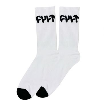 CULT SOCKS WHITE