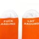 CHAUSSETTES CULT BIG LOGO ORANGE