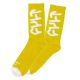 CULT SOCKS BIG LOGO GOLD