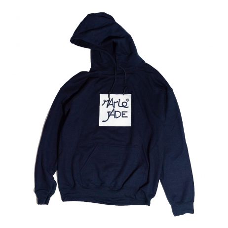 SWEAT CAPUCHE MARIE JADE PATCH NAVY