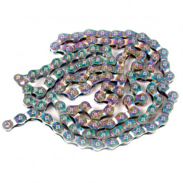 CHAINE BMX DEMI MAILLON SALT OIL SLICK WARLOCK