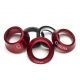 JEU DE DIRECTION BMX CINEMA LIFT KIT RED