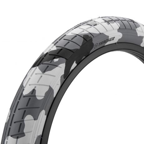 BMX TIRE MISSION TRACKER BLACK 2.40" ARTIC CAMO