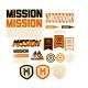 STICKERS PACK MISSION BMX 2020