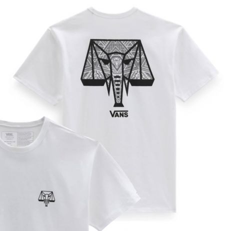 TEESHIRT BMX VANS COURAGE ADAMS WHITE