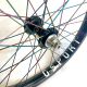 ROUE AVANT BMX CUSTOM GSPORT BIRDCAGE X TALL ORDER RAYONS OIL SLICK