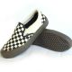 BMX SLIP-ON SHOES WHITE GUM CHECKERBOARD