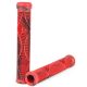 BMX GRIPS SUBROSA GENETIC FLANGELESS RED BLACK SWIRL