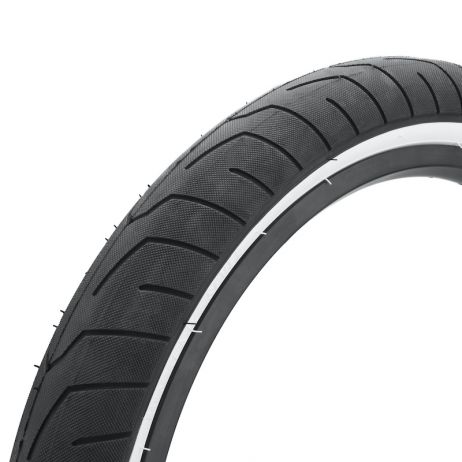 KINK BMX TIRE SEVER BLACK WHITE WALL