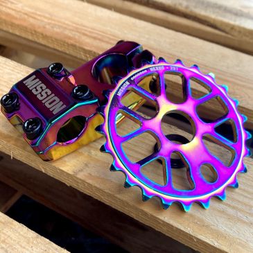 OIL SLICK MISSION PACK / STEM + SPROCKET