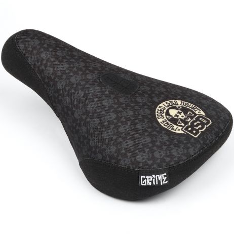 BMX SEAT BSD PIVOTAL GRIME BLACK (DENIM COX)