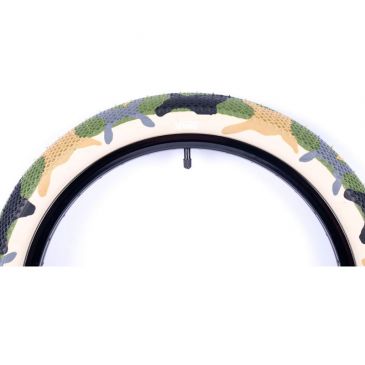 BMX TIRE 26'' CULT VANS CAMO WITH TAN WALL