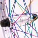 ROUE AVANT BMX TOTAL TECHFIRE CHROME / OIL SLICK